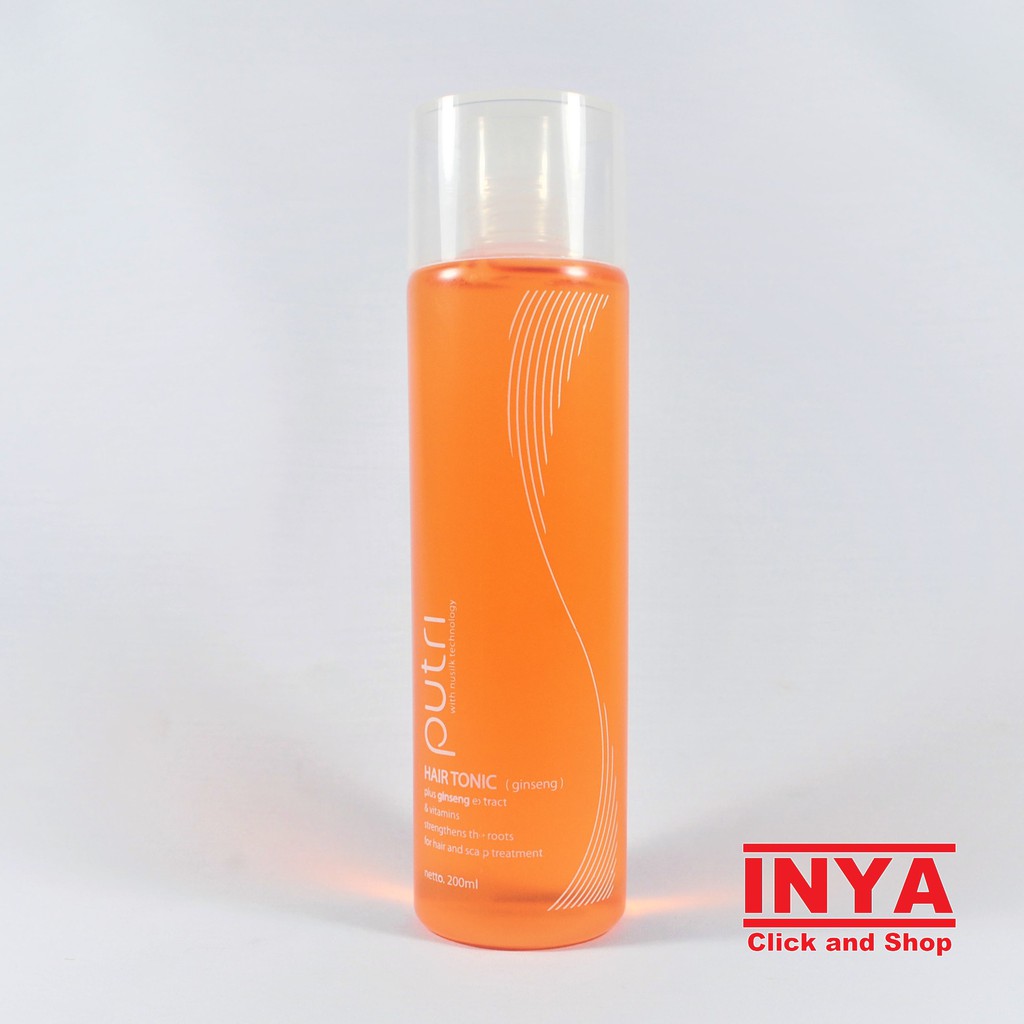 Hair Tonic PUTRI (Ginseng) 200ml - Orange