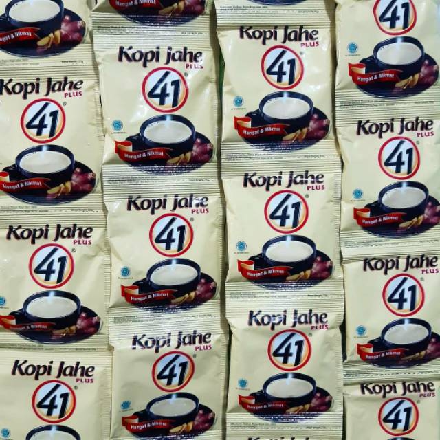 

Kopi jahe 41 isi 10 pcs minuman jahe merah plus kopi