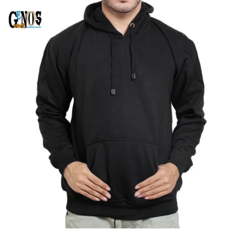 SIZE M PROMO Jaket Polos Hoodie Jumper Pria SIZE M PROMO Jaket Polos Hoodie Jumper Pria