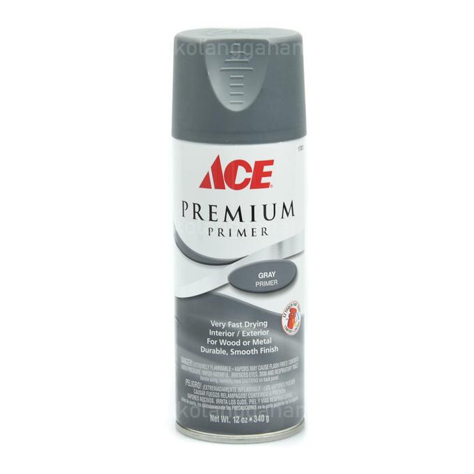 Ace Premium Enamel Cat Semprot - Abu Abu Termurah