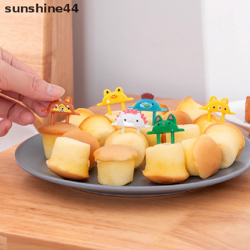 Sunshine Garpu Buah mini Bentuk Kartun Hewan Lucu selection