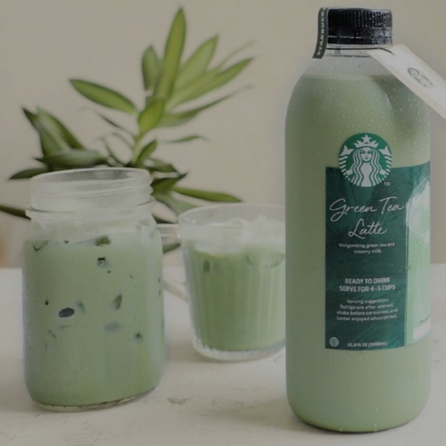 

GREEN TEA LATTE Original by Starbucks 1 liter - Siap minum [STARBUCKS AT HOME]