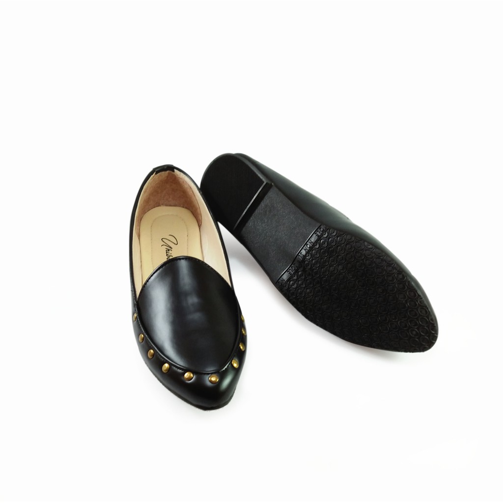 Savana Cusher Flatshoes - Black