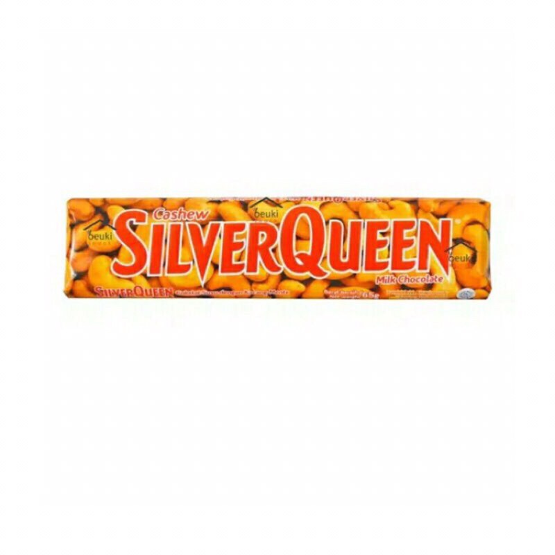 

Silver queen NUT 65gr coklat batangan coklat valentine kacang siap makan