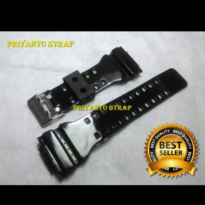 jam tangan pria  Rubber Strap tali jam tangan CASIO G-SHOCK GA-110 Ga110 Hitam Glossy rantai murah terbaru 2021 mewah import original kulit best seller keren Jam tangan pria couple digital kekinian 2022 remaja anti air elegan G7X9