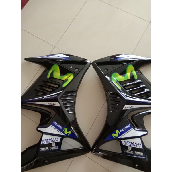 sayap half fairing yamaha vixion new nva nvl 2013 2016 model transformer pnp abs