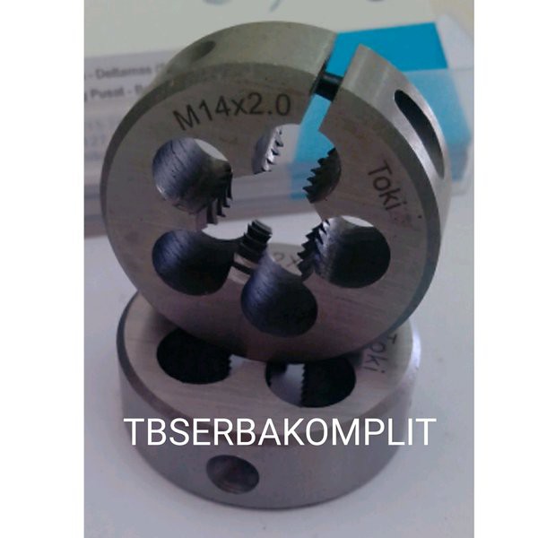 Snai M14x1.5 Toki Metric Right Round Dies Die M 14x1.5 Snei Snay Senay Senai M 14 x 1.5 Alat Pembuat