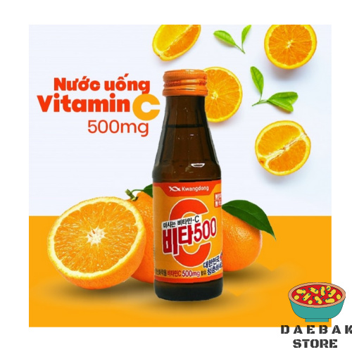 

Kwangdong Vita 500 100ml - Minuman Vitamin C Korea