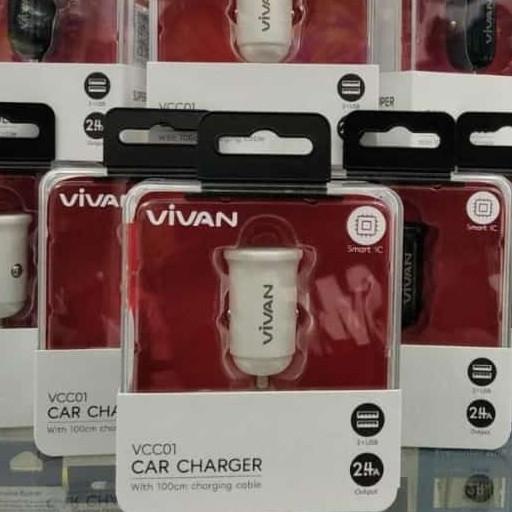+++++] vivan vcc01 charger car usb car Vivan charger mobil vivan