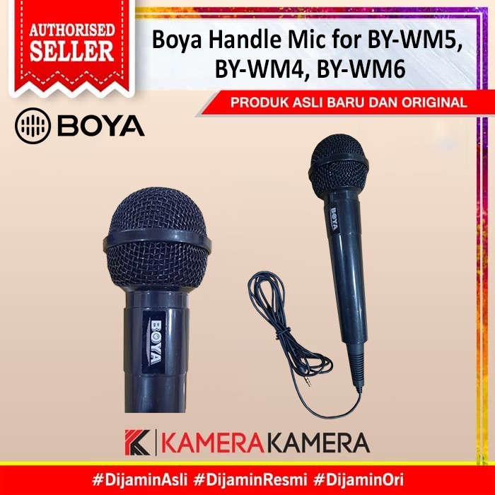 Boya Handle Mic for Boya BY-WM5, BY-WM4, BY-WM6