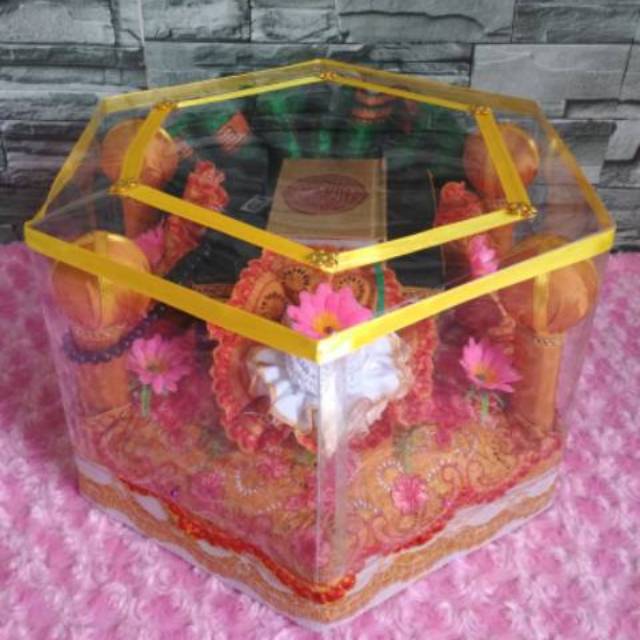 Mahara Pernikahan FULLSET SEPERANGKAT ALAT SHOLAT/HANTARAN SESERAHAN LAMARAN MEWAH/PARSEL HIAS MAHAR