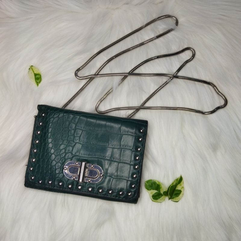 STRADIVARIUS MINI SLING BAG / CLUCTH ORIGINAL 100%