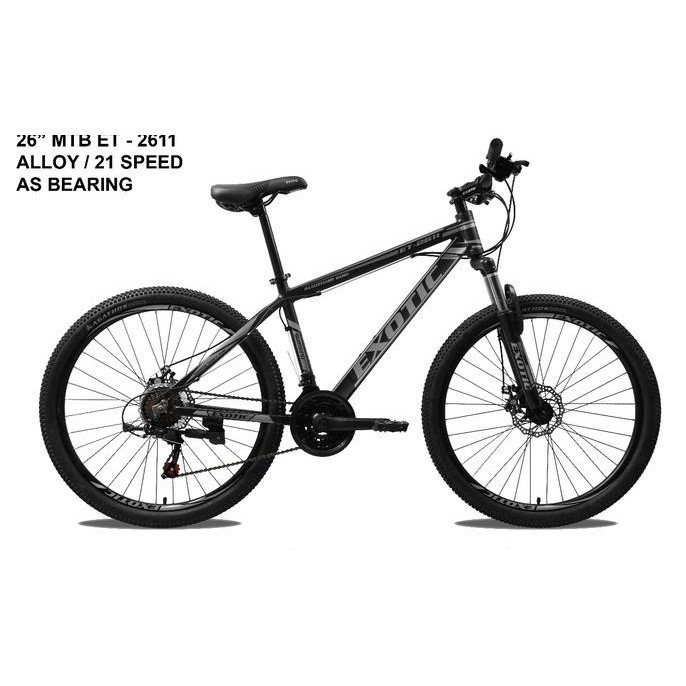 Sepeda Gunung Mtb 26 Type Exotic 2611 Alloy