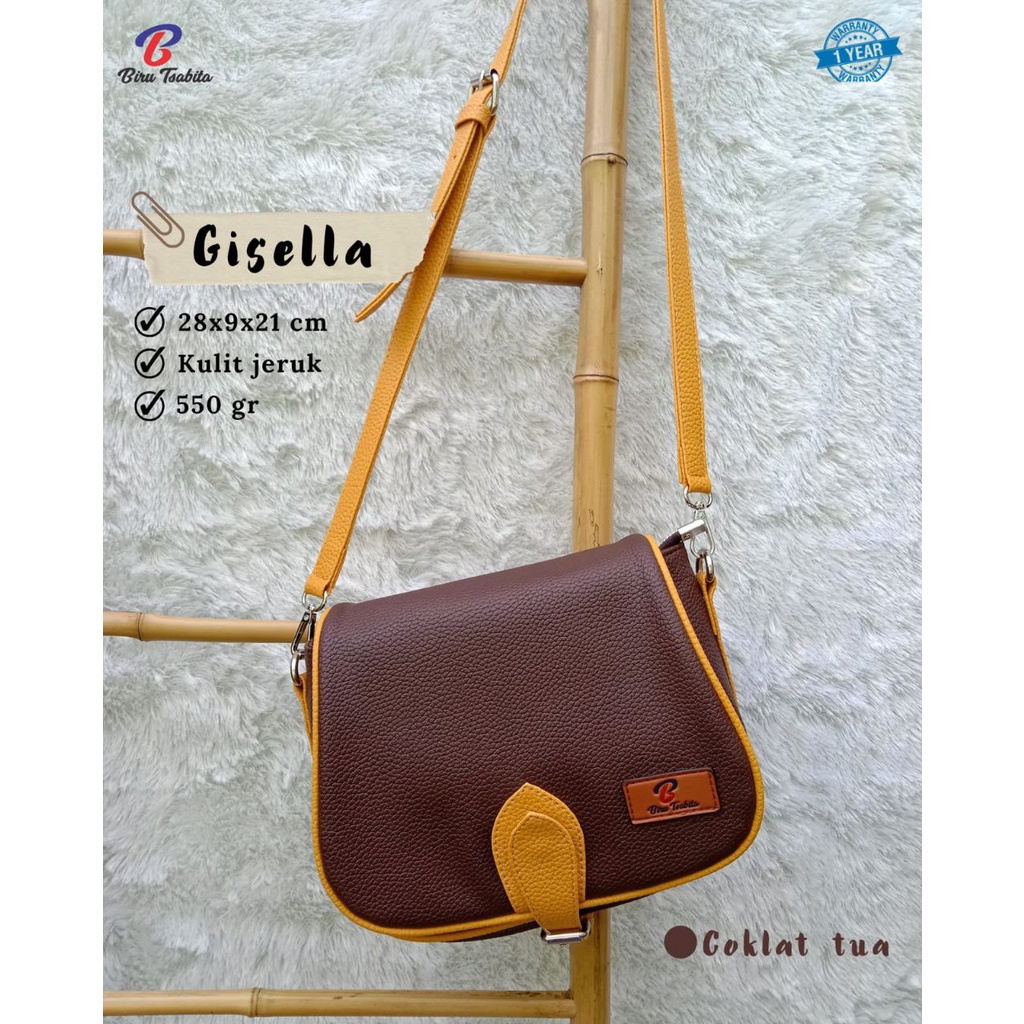 Tas Slempang Cantik Tas Remaja Kekinian Gisella slingbag by Biru Tsabita