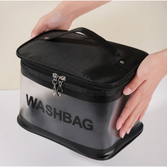 TIKTOK - D6087 Cosmetic Bag Organizer / Tas Make Up Wanita / Tas Kosmetik Washbag T5154 / Tas Alat MakeUp