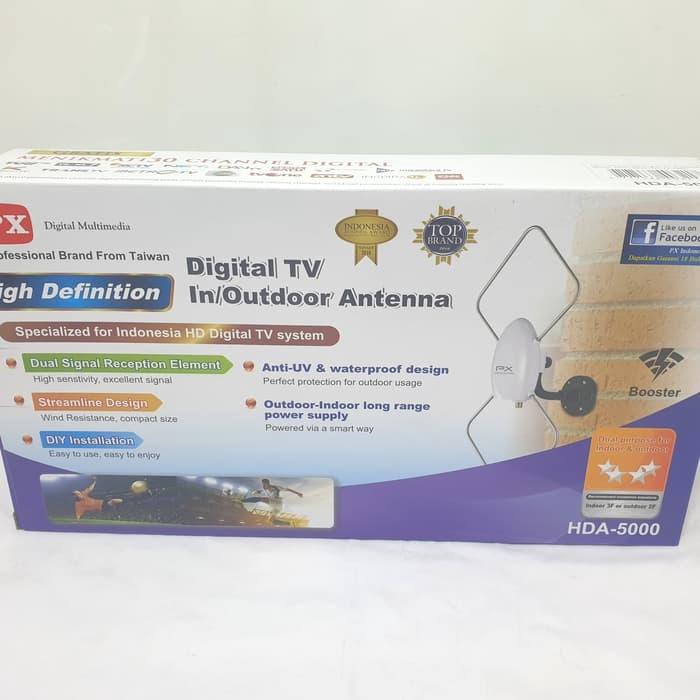 Unik Antena TV digital indoor outdoor PX HDA-5000 / PX 5000 / HDA5000 Berkualitas