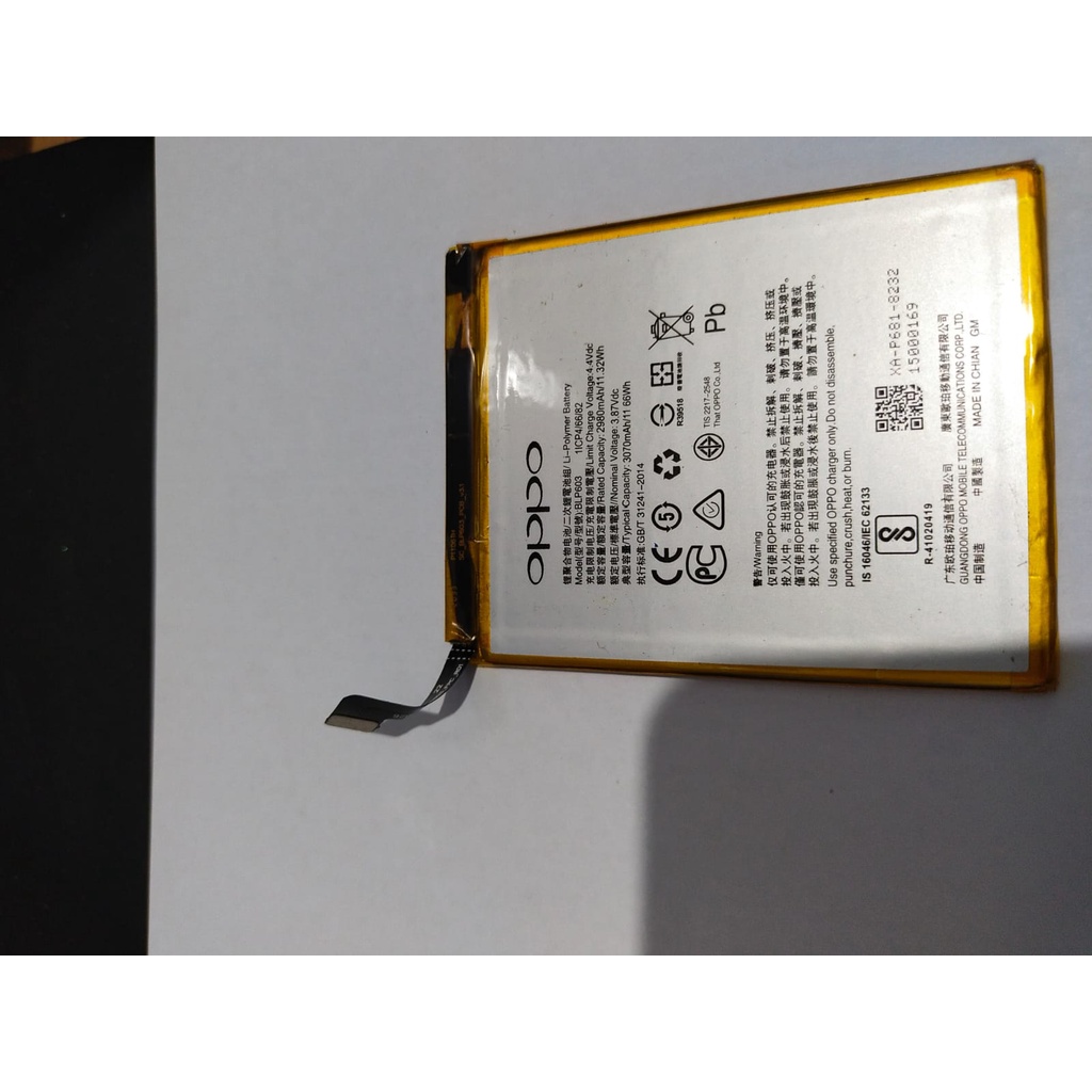 Baterai Oppo Original 100% Packing Import Batre Battery Oppo/REALME