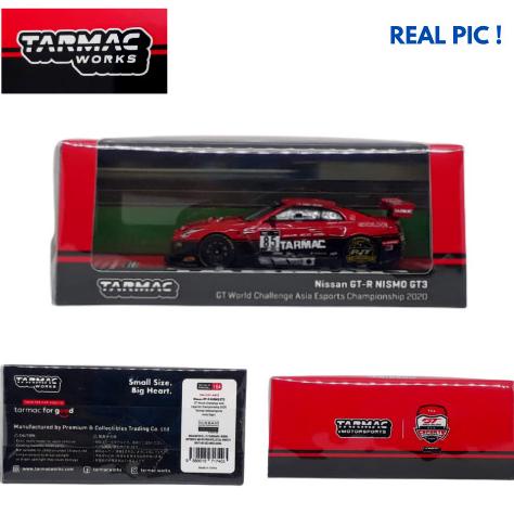 Ready stock] Tarmac Nissan GT-R Nismo GT3 GT World Challenger Asia Esports Champion