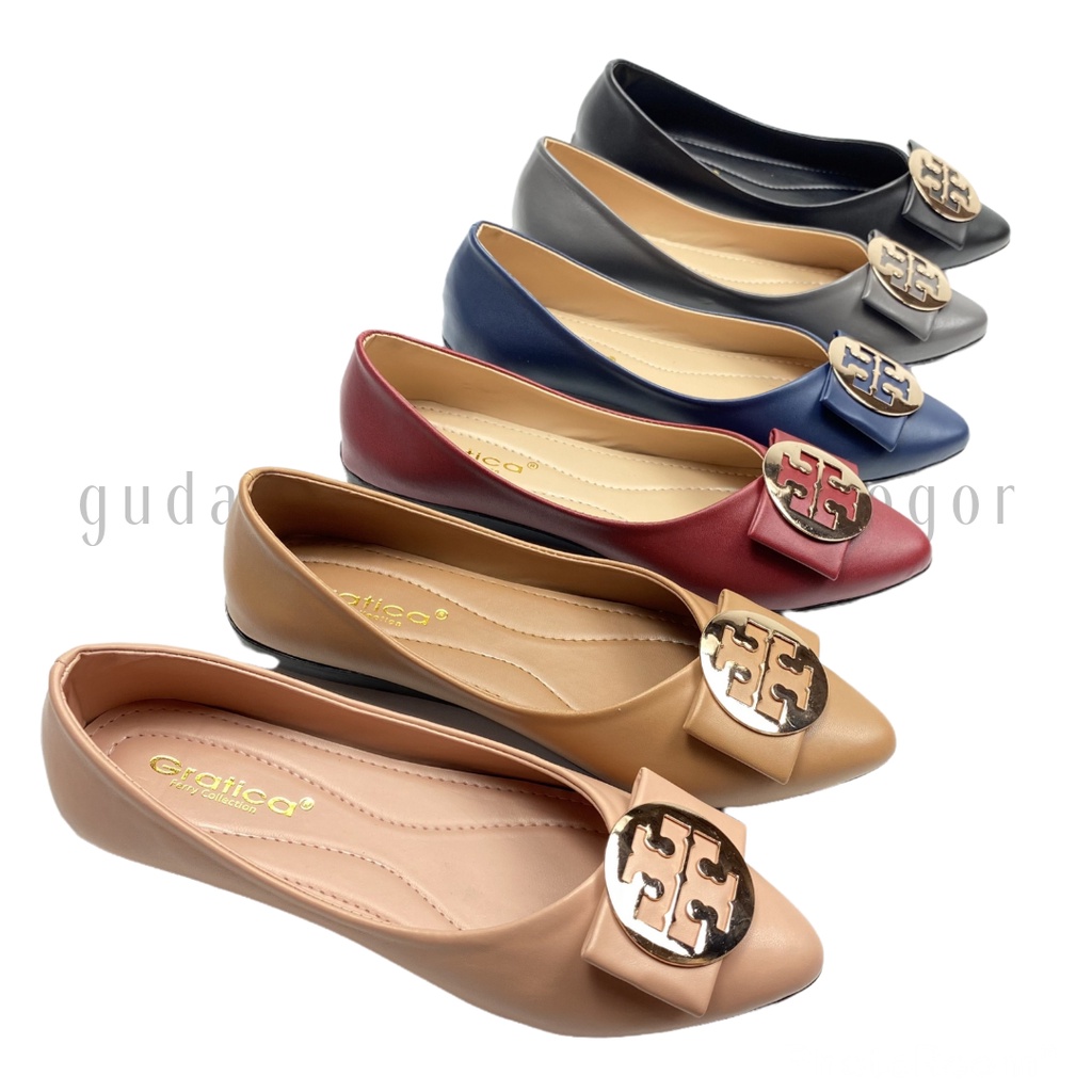 Gratica Sepatu Wanita Flat Shoes Lancip MI 002