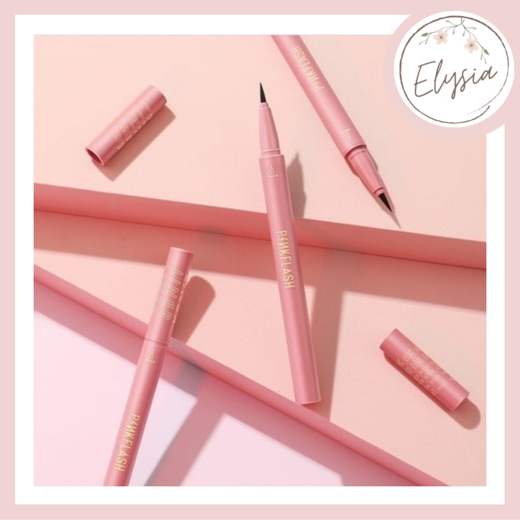 [TERMURAH] PINKFLASH OhMyLine Eyeliner Pen Anti Air Tahan Lama -Hitam waterproof