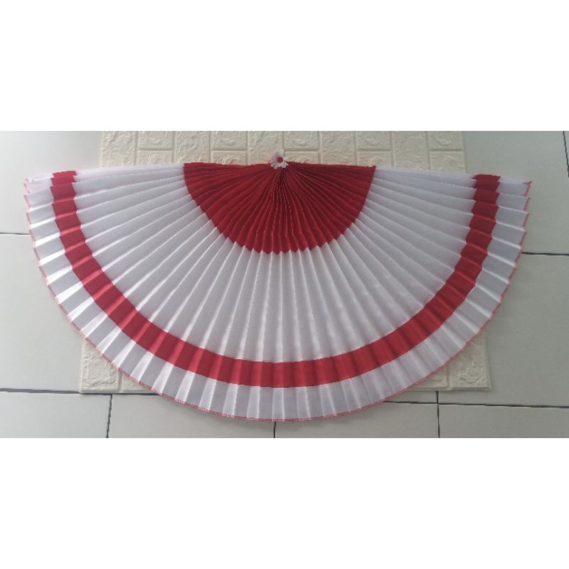 Bendera Merah Putih Kipas 1 Meter