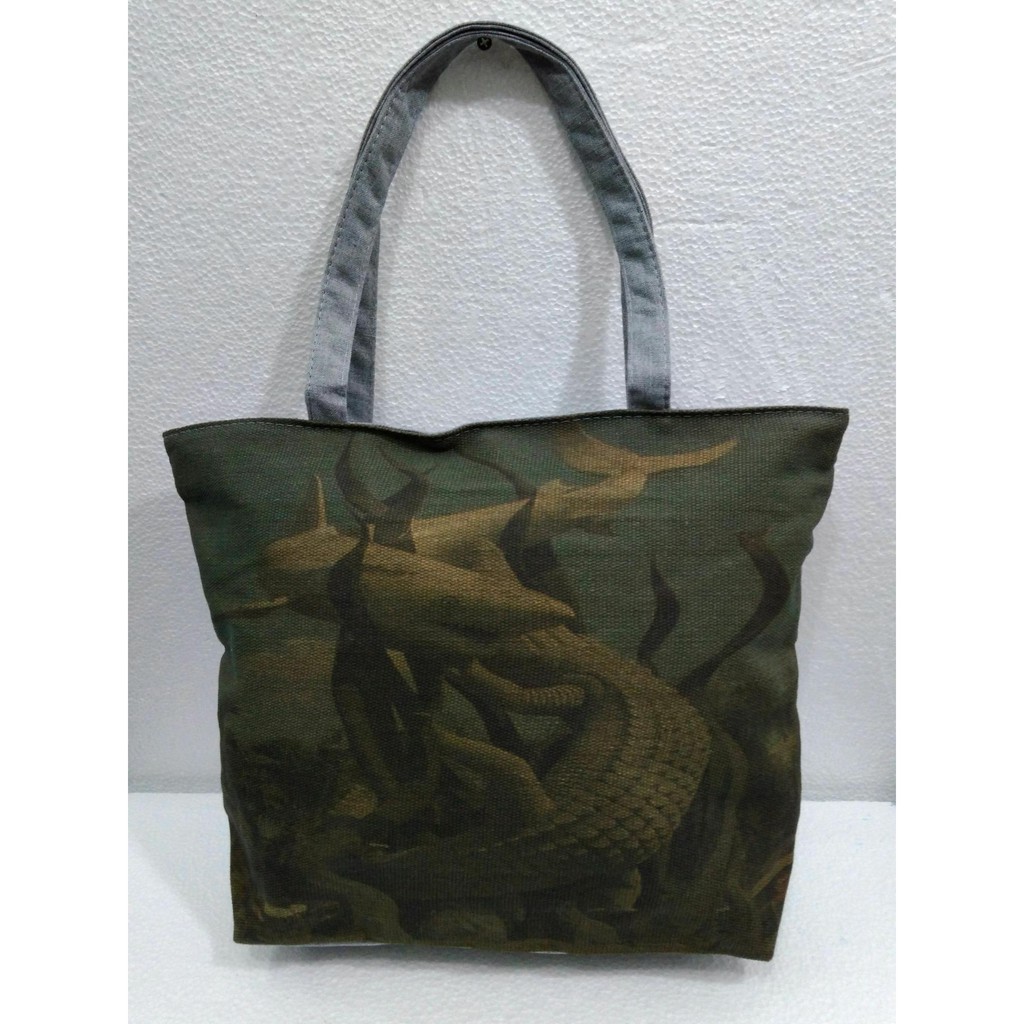 Ladies Shoulder /Bag Fashion /Handbag Canvas Material/ Tas Kapasitas Besar