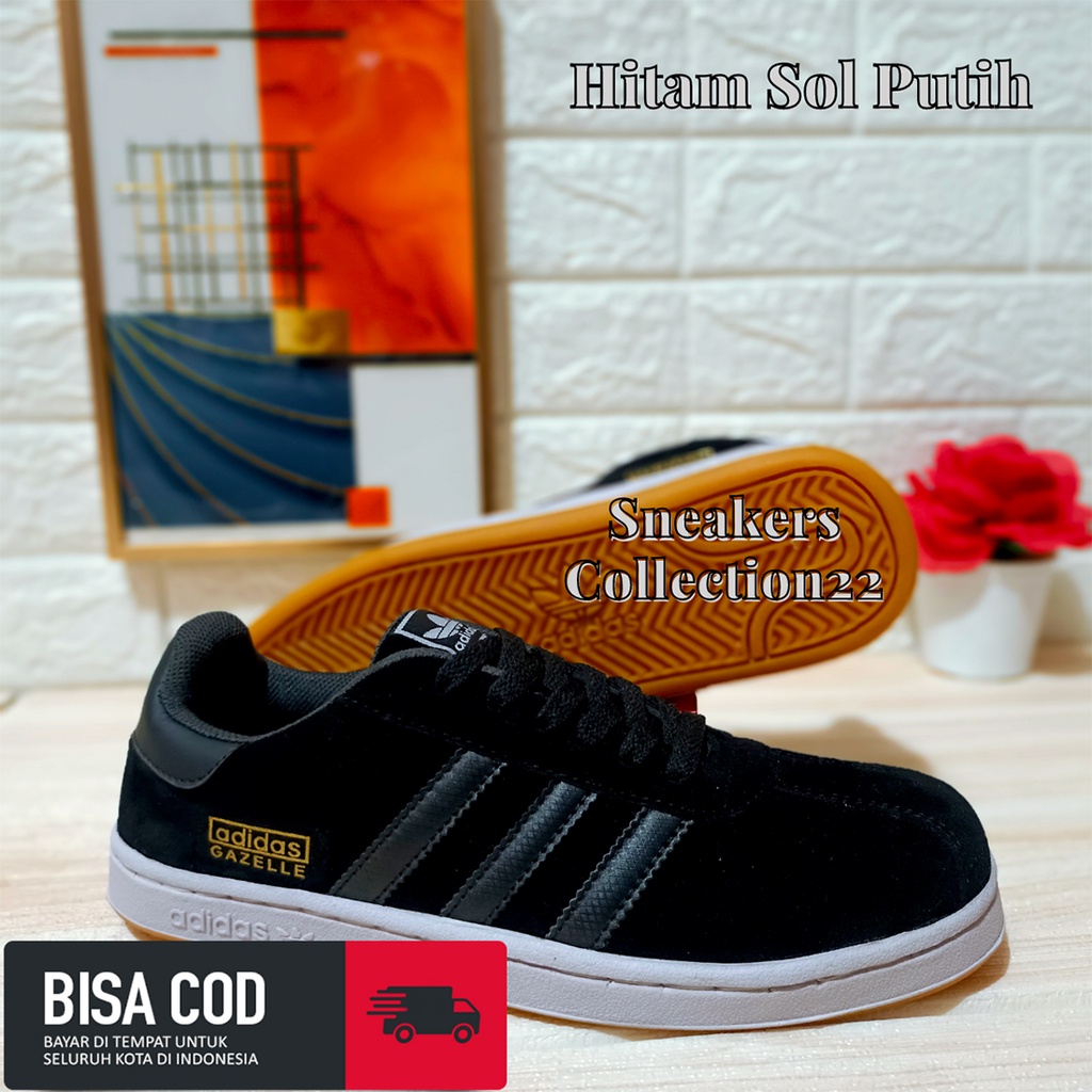 PROMO 2021 SEPATU SANTAI PRIA SEPATU CASUAL SEPATU ORIGINAL ADIDAS GAZELLE  SOL GUM SIZE 38-44