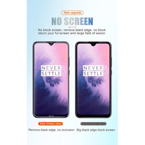 3pcs Pelindung Layar Tempered Glass Full Cover Untuk Oneplus 7t / 7 Pro / 7 / 7t Pro / 6t / 6 / 5t / 5 / 8 / 9t / 8 Pro