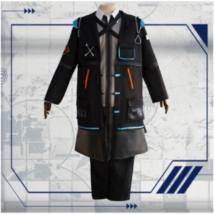 JAKET ONLY ARKNIGHTS DOCTOR COSPLAY COSTUME WATERPROOF