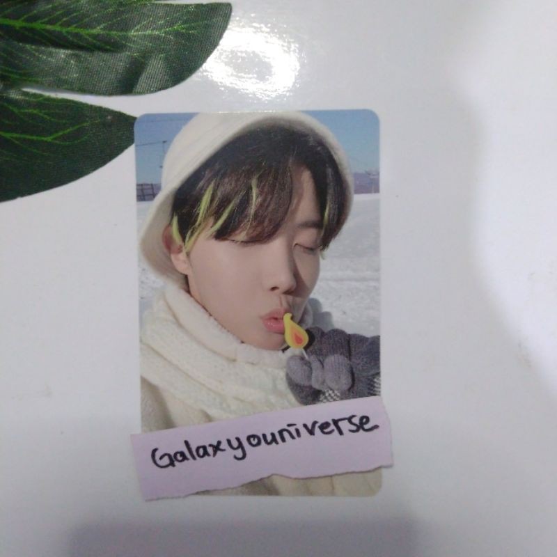 Winter Package 2021 BTS Jhope Photocard PC Winpack