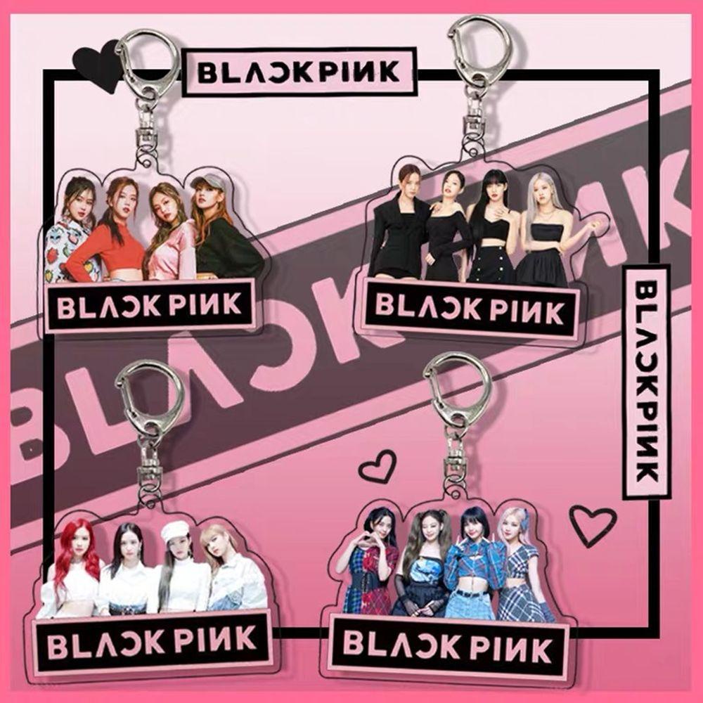 Liontin Nanas Blackpink Dua Sisi Transparan Humanoid Blackpink