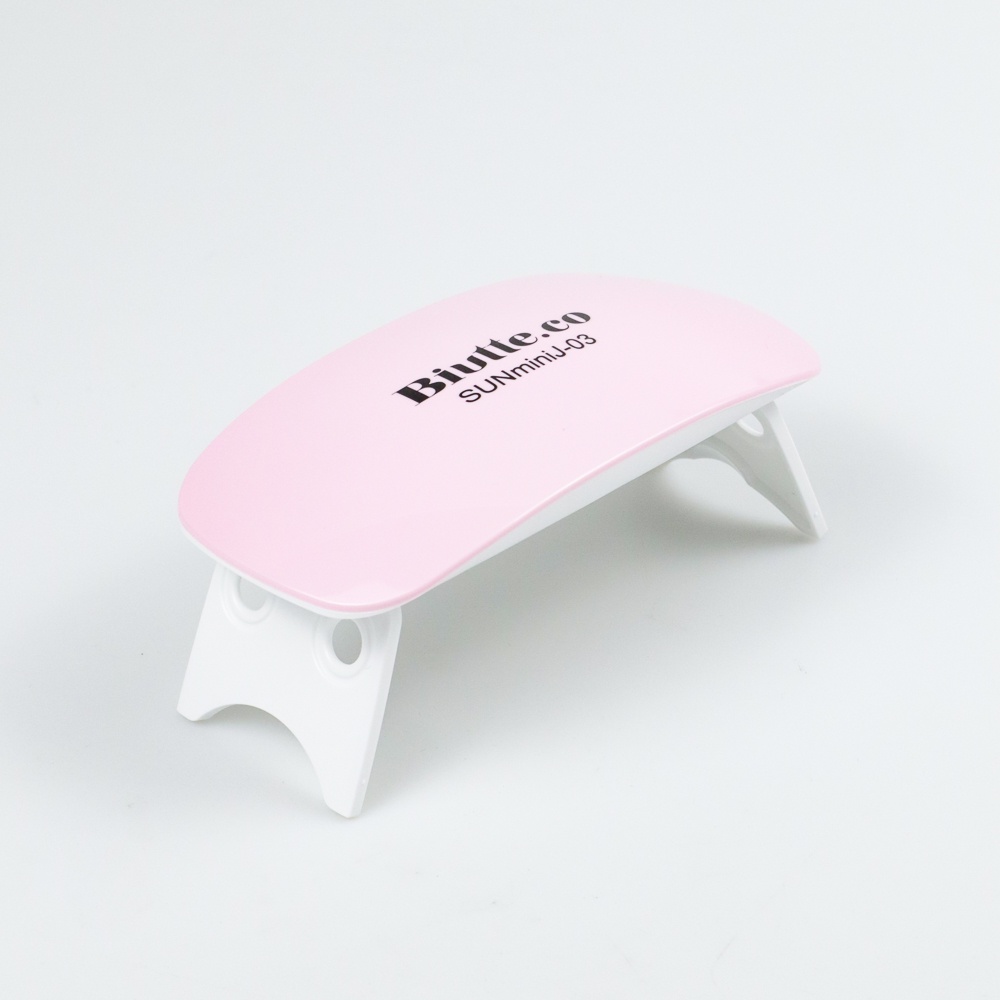 [ TOSERBA_EMAK ] - Biutte.co Pengering Kutek Kuku UV LED Nail Dryer 6W - J-03 - Pink