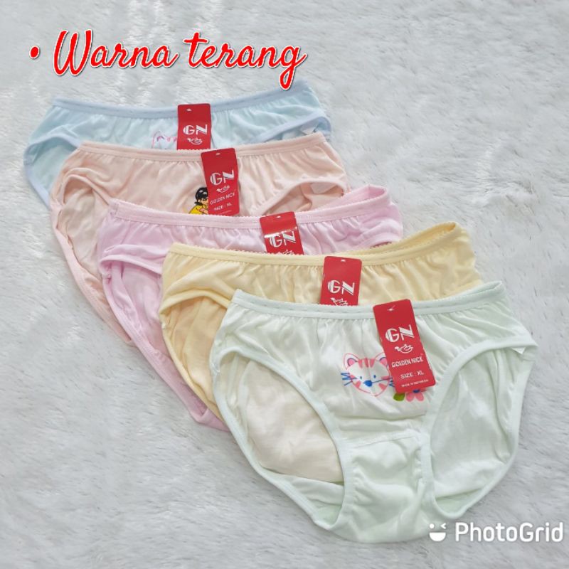 Cd Anak Golden Nick 1189 | Celana Dalam Anak Perempuan GN | Cd Anak GN