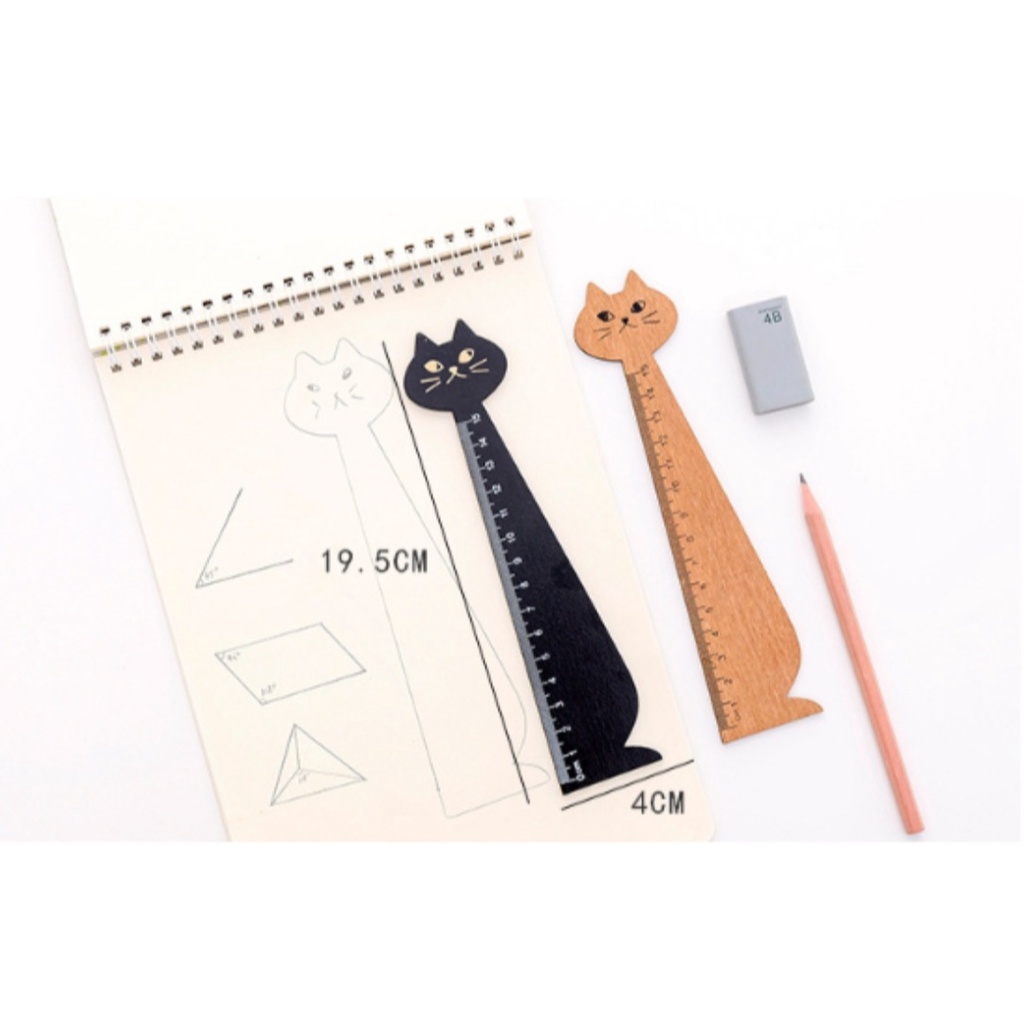 

Ruler Kayu Kucing
