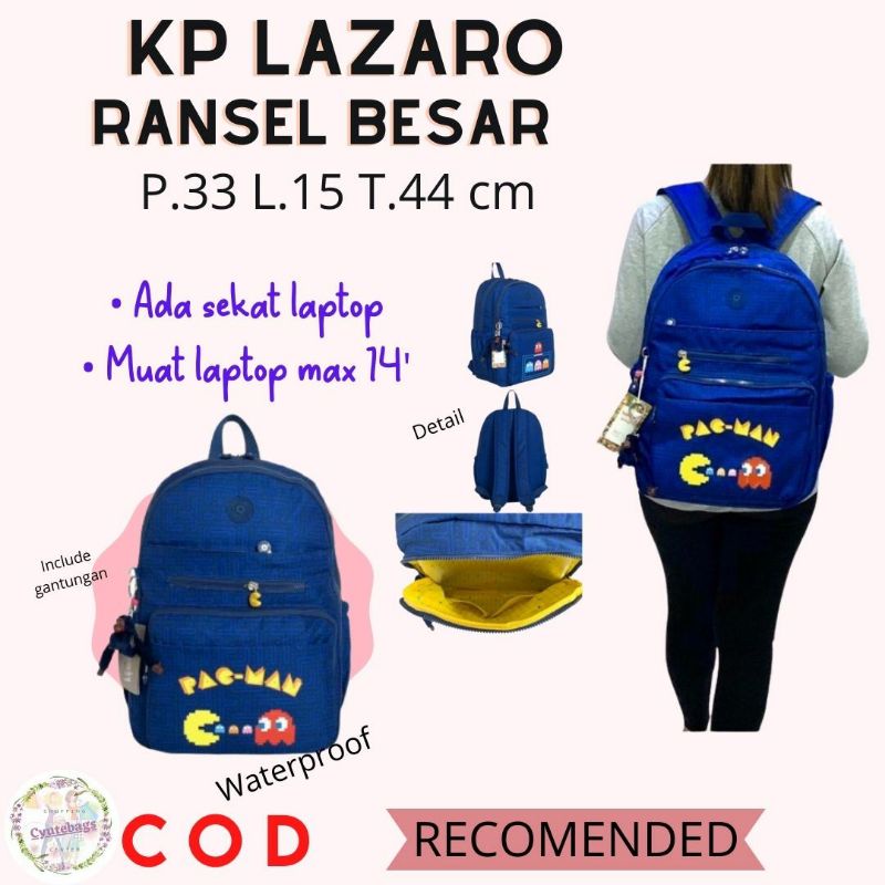 BACKPACK KP SEOUL PACMAN TAS RANSEL LAPTOP TAS ANAK