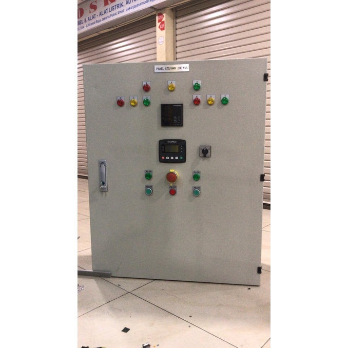 Panel Ats/Amf 250Kva (Pln-Genset) Berikut Dengan Test Com