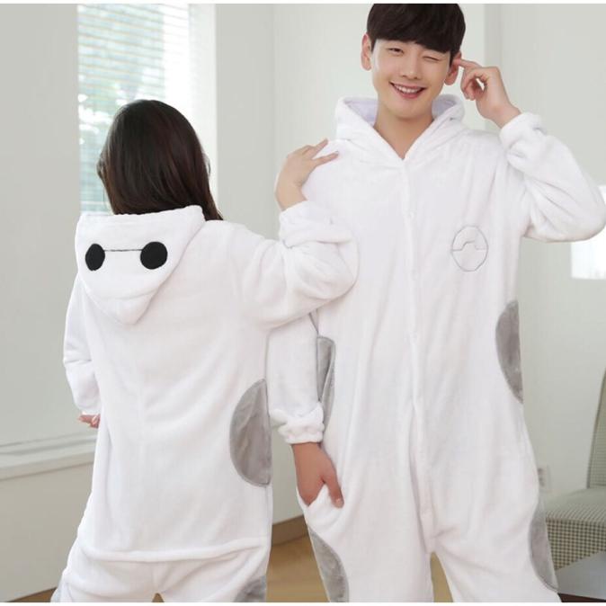 Kostum onesie baymax dewasa