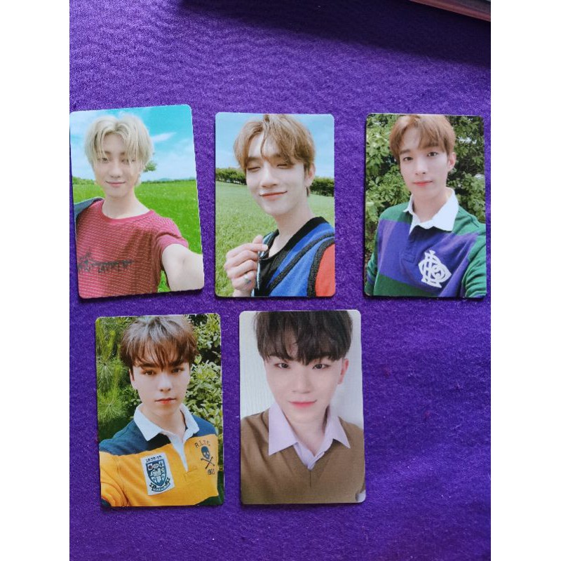 (BOOKED) SEVENTEEN AN ODE HOPE THE POET PHOTOCARD THE8 JOSHUA DK VERNON WOOZI