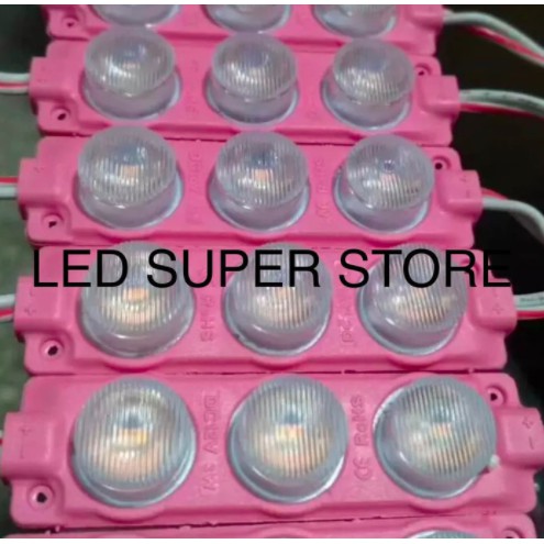 Modul Mata timbul besar 3 LED 3030 tipe 7520 12 Volt - isi 100