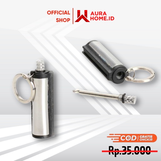 Korek Api Mancis Minyak Outdoor Camping Waterproof - 18G / Mancis Gas Isi Ulang Unik Keren Minyak ta