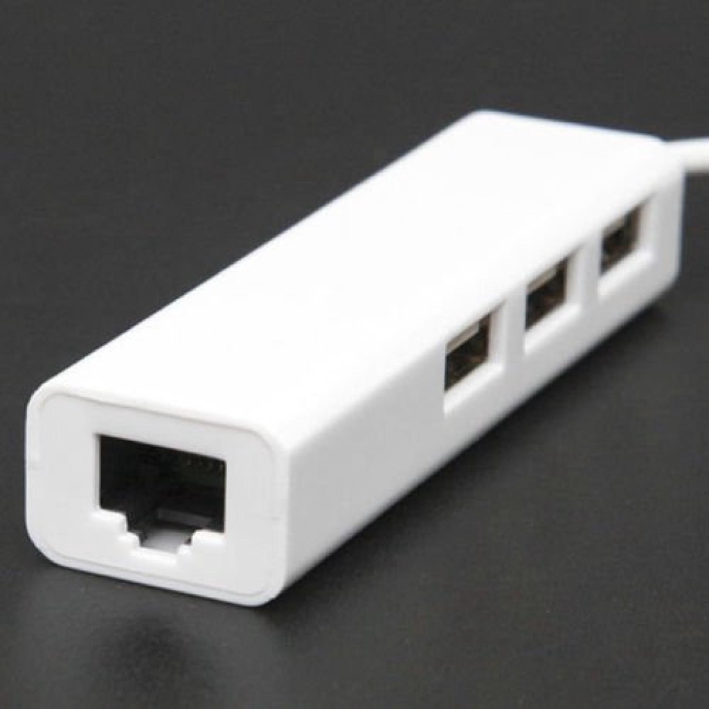 USB to LAN Ethernet External Network Card with USB Hub 8152