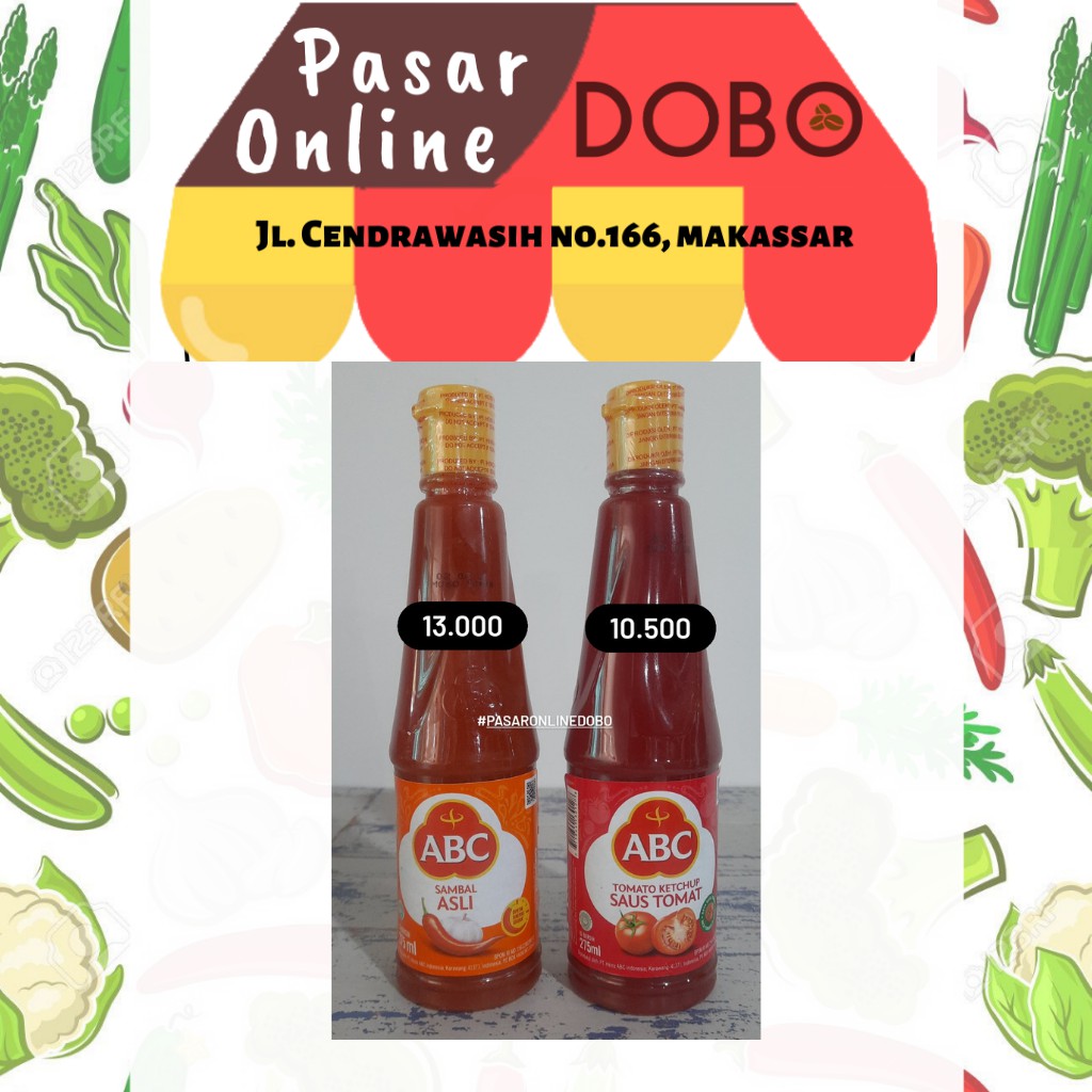 

ABC Sambal Asli, Saus Tomat 275ml