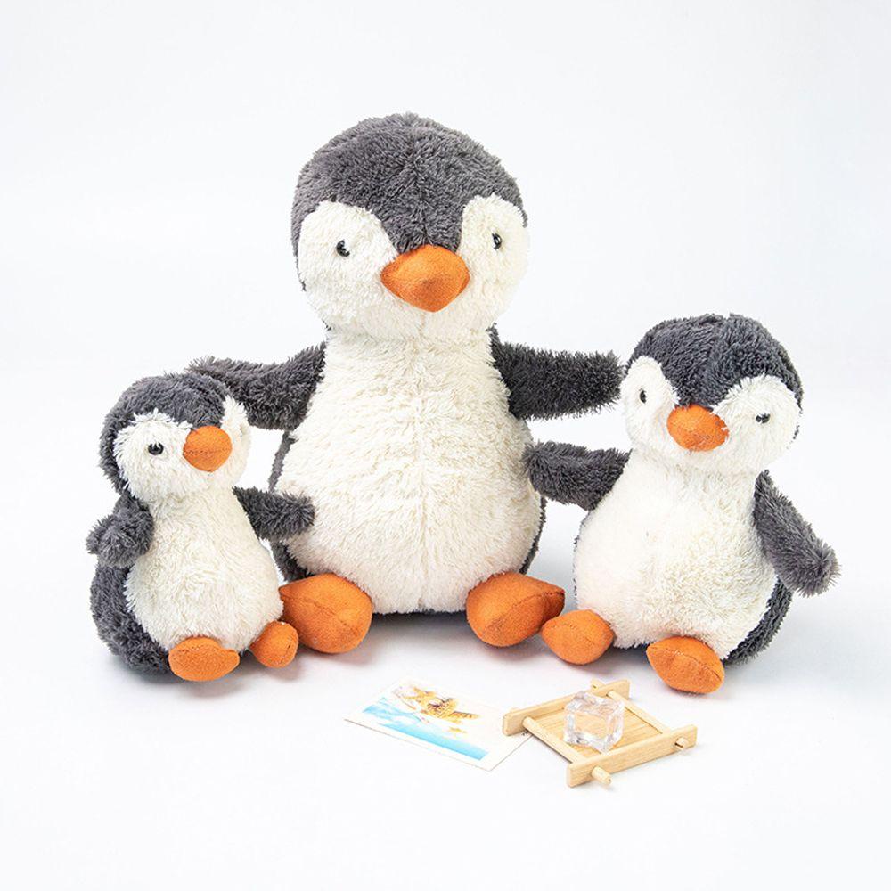 Lanfy Pinguin Mainan Mewah Hadiah Ulang Tahun Kawaii Lucu Lembut Mainan Boneka Pinguin Permukaan Halus Menenangkan Boneka Dekorasi Kamar Boneka Hewan