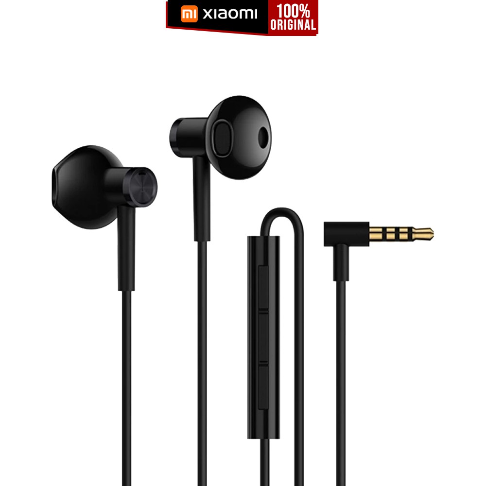 

Xiaomi Earphone Mi Dual Driver Jack Audio / Type C Headset Microphone Original