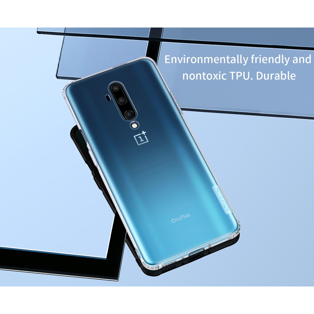 Case Oneplus 7T Pro Softcase Transparan TPU Original