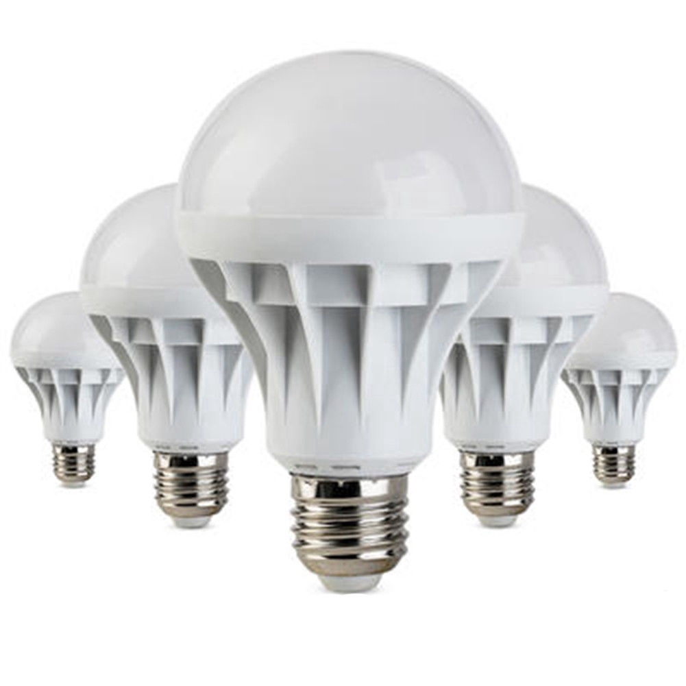 E27 LED Light Bulb,Energy Saving Light Lamps,Cold &amp; Warm White 3W 5W 7W 9W 12W 15W Globe Bulb Light