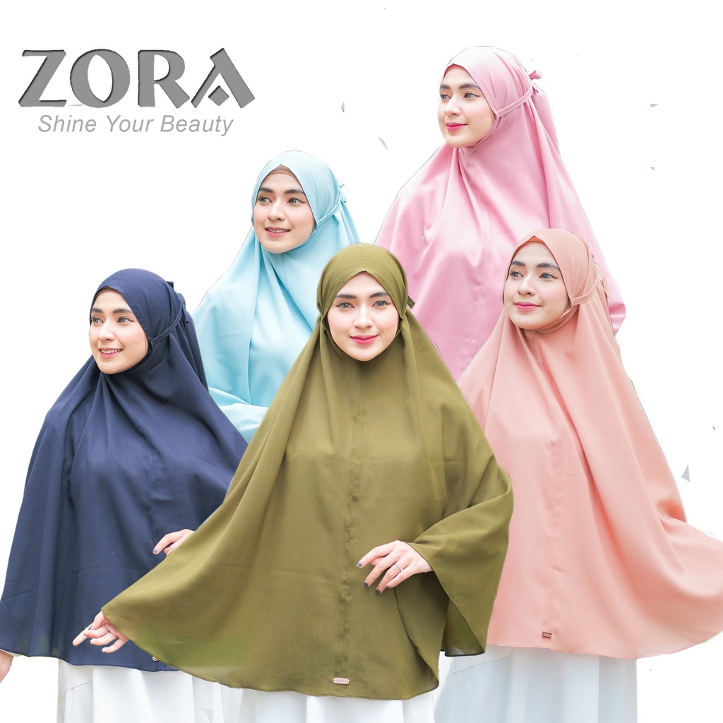 ZORA - Aiko Bergo - Hijab Instan - Kerudung Instan - Jilbab