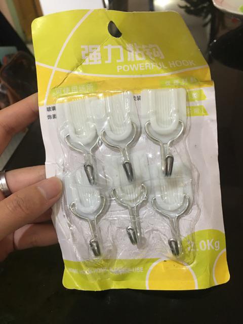 Gantungan Barang Model Kail ( 1 Set Isi 6)