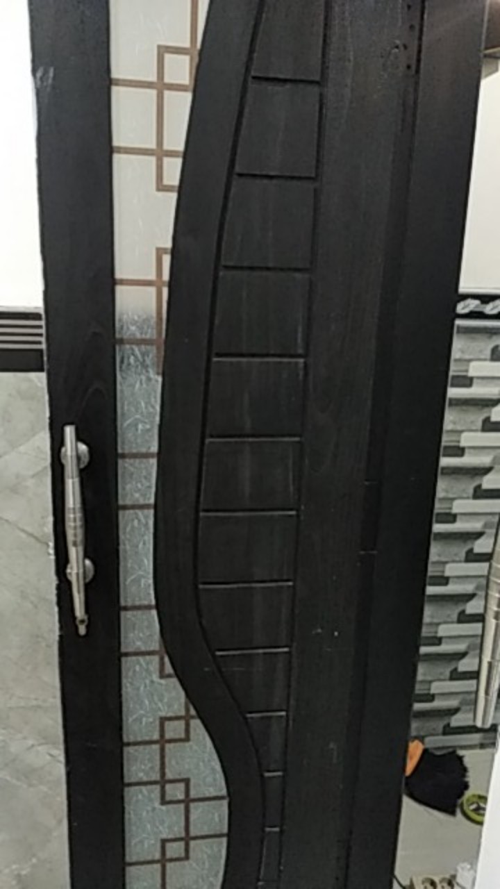 Baru - Murah Wallpaper Sticker Kaca Sandblast Putih Motif Kotak Square Merah 9526 1 Meter X 90 Cm