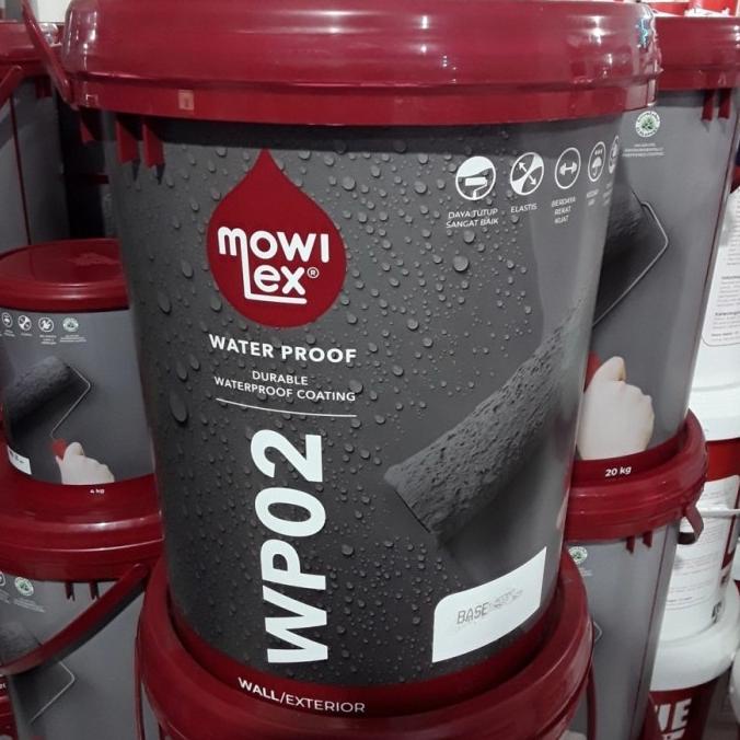 Mowilex WP02 WP 909 Merlin Grey 20 Kg Pail Waterproofing Anti Bocor